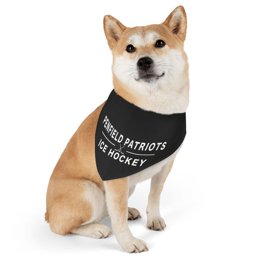 Ice Hockey Pet Bandana Collar