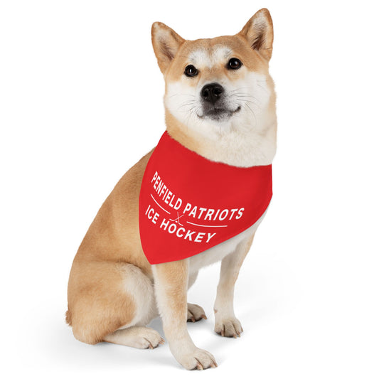 Ice Hockey Pet Bandana Collar