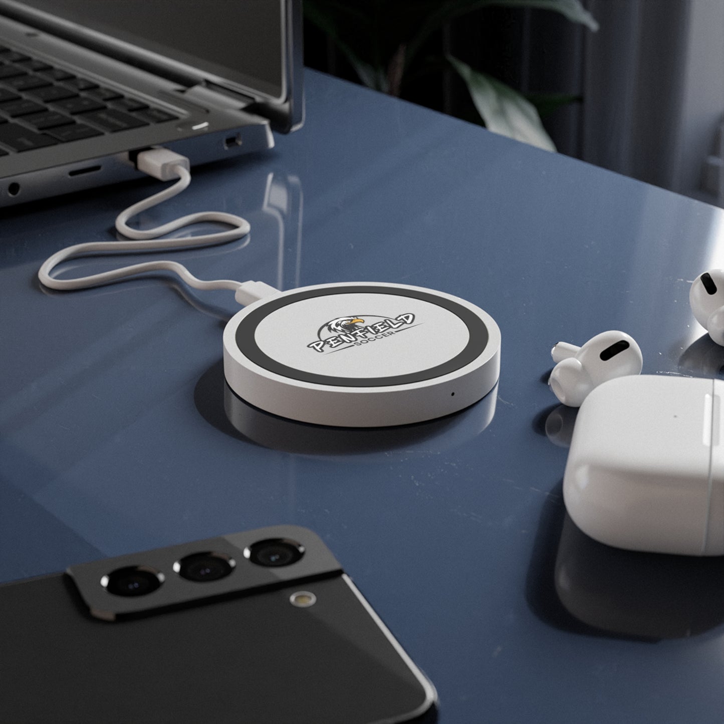 Soccer Themed Wireless Charging Pad