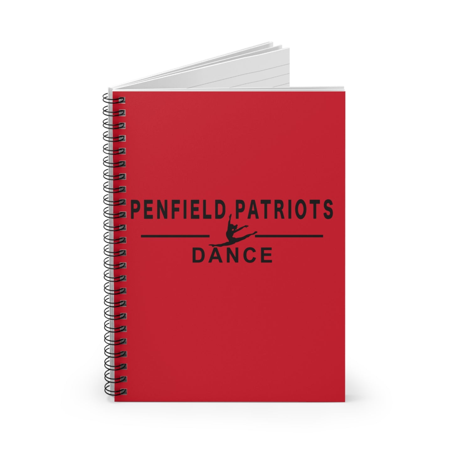 Dance Spiral Notebook - Ruled Line