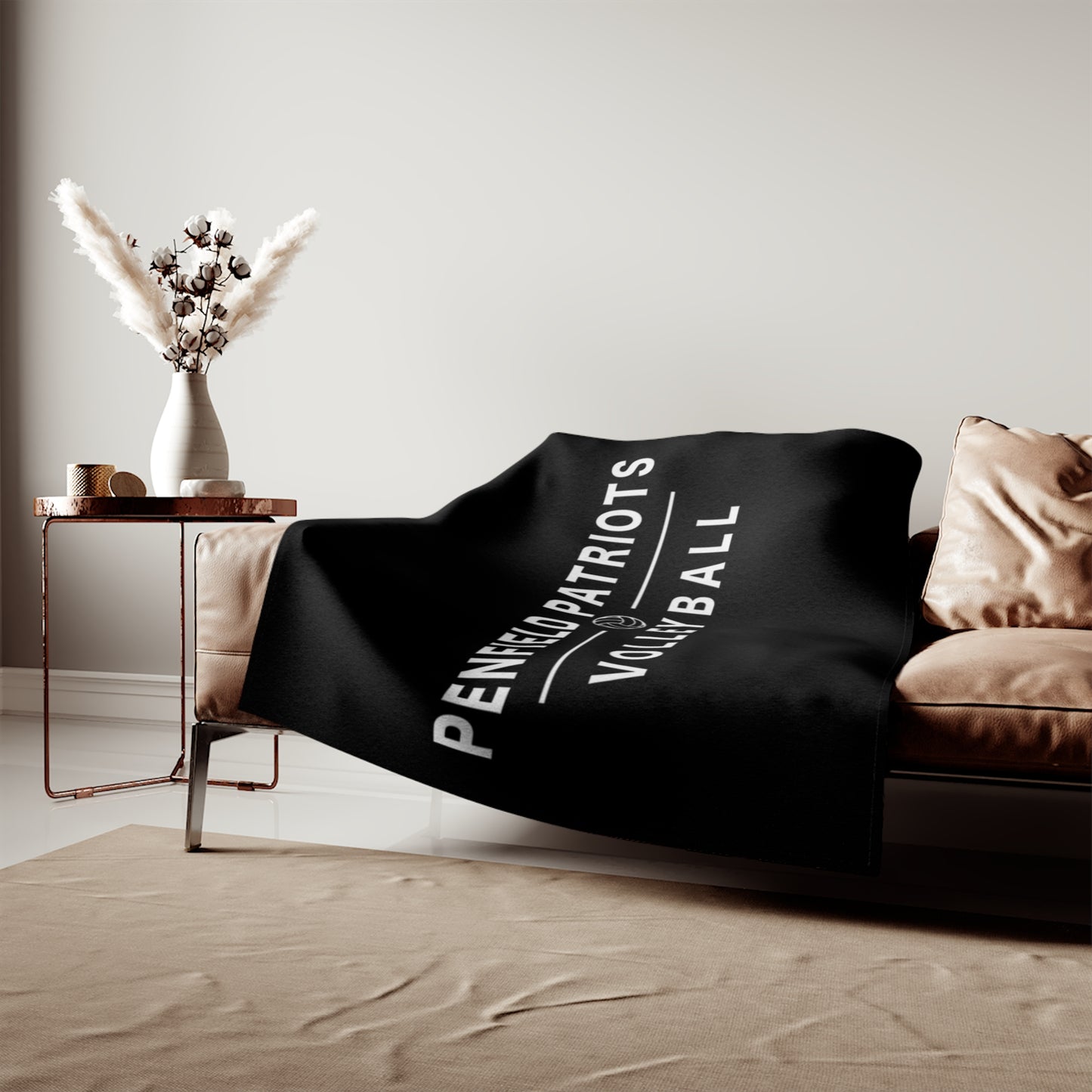 Volleyball Sweatshirt Blanket