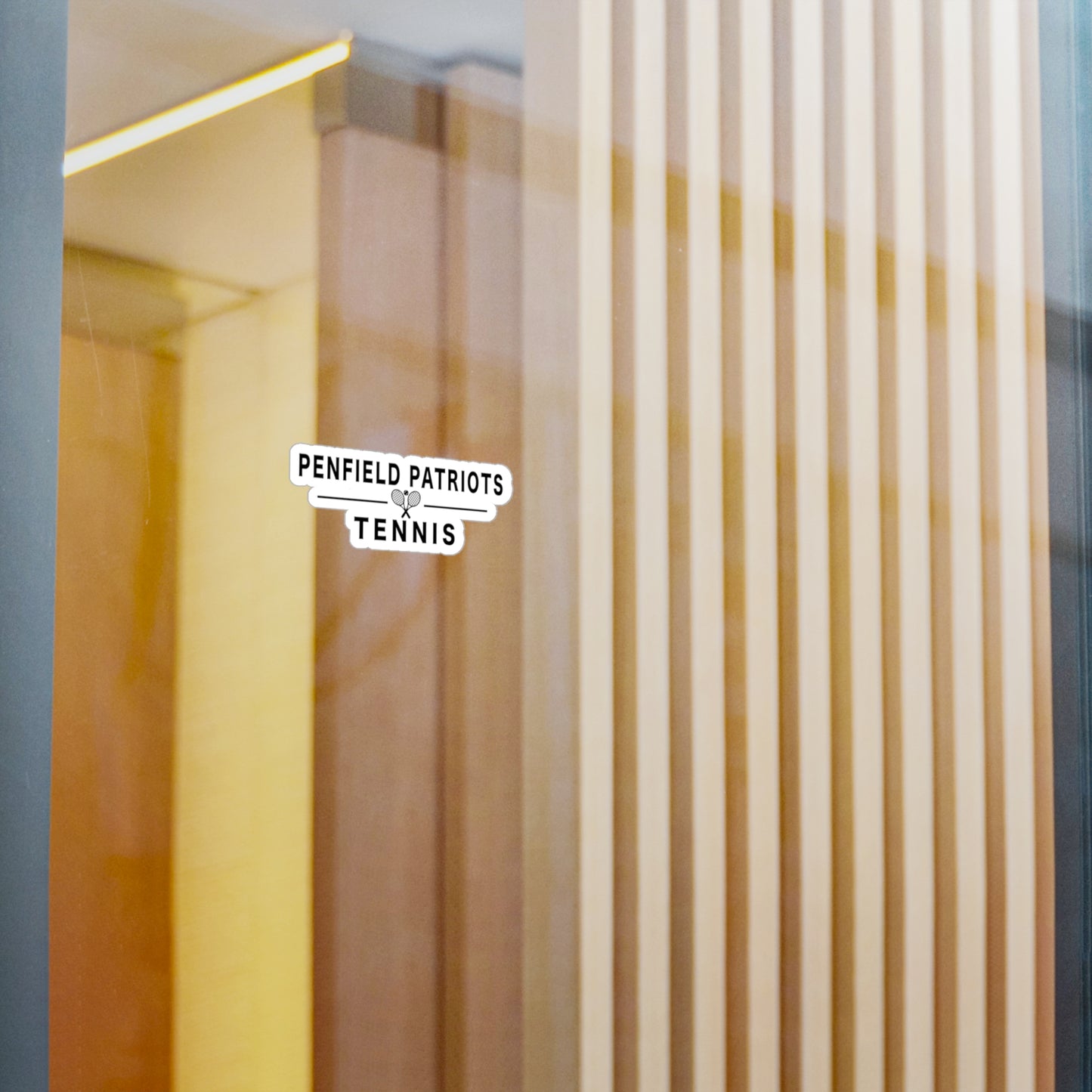 Tennis Vinyl Decal