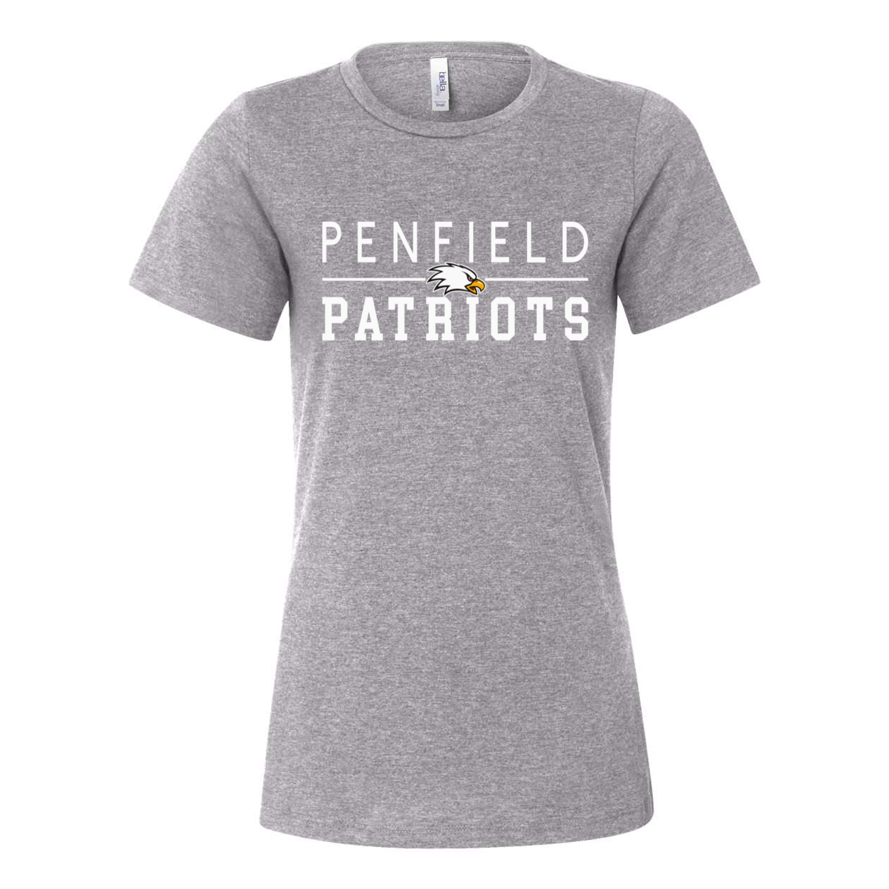 Patriots Women's Relaxed Fit T-Shirt (Bella + Canvas)