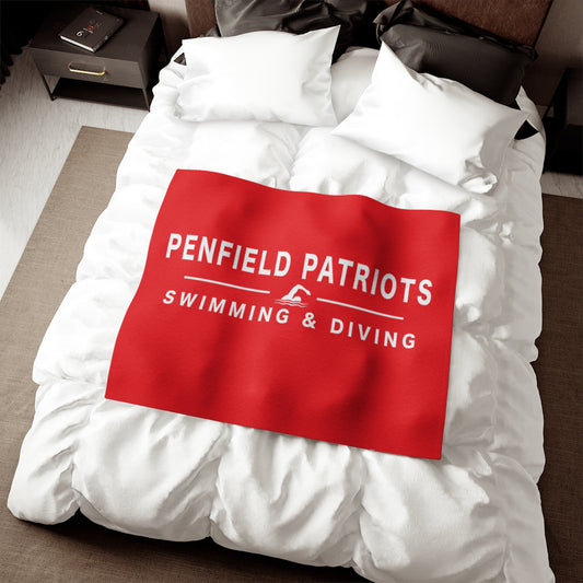 Swim and Dive Sweatshirt Blanket