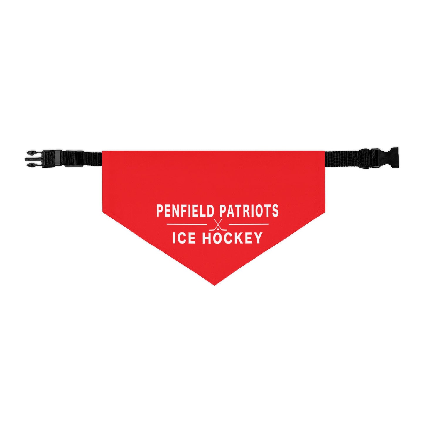 Ice Hockey Pet Bandana Collar