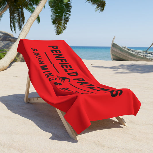 Swim and Dive Beach Towel