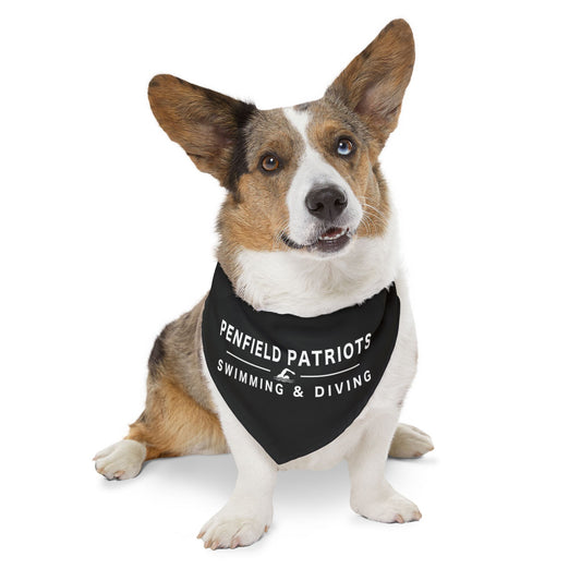 Swim and Dive Pet Bandana Collar