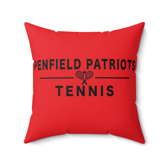 Tennis Polyester Square Pillow