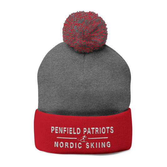 Featured Fundraiser Item:  Nordic Ski Pom Pom Beanie!!!!