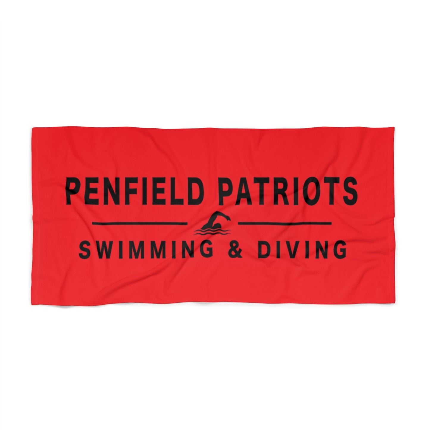 Swim and Dive Beach Towel