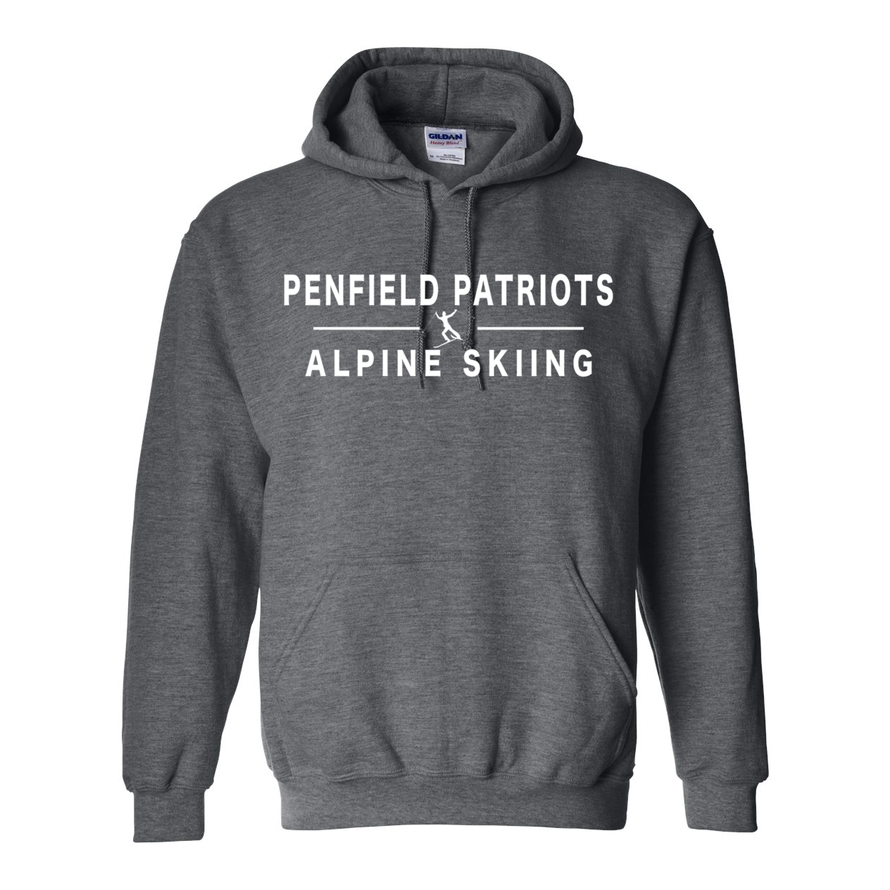 Alpine Skiing Hooded Sweatshirt