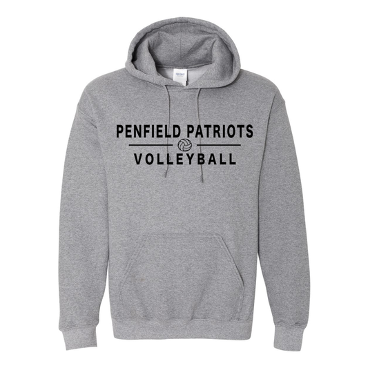 Volleyball Unisex Hooded Sweatshirt
