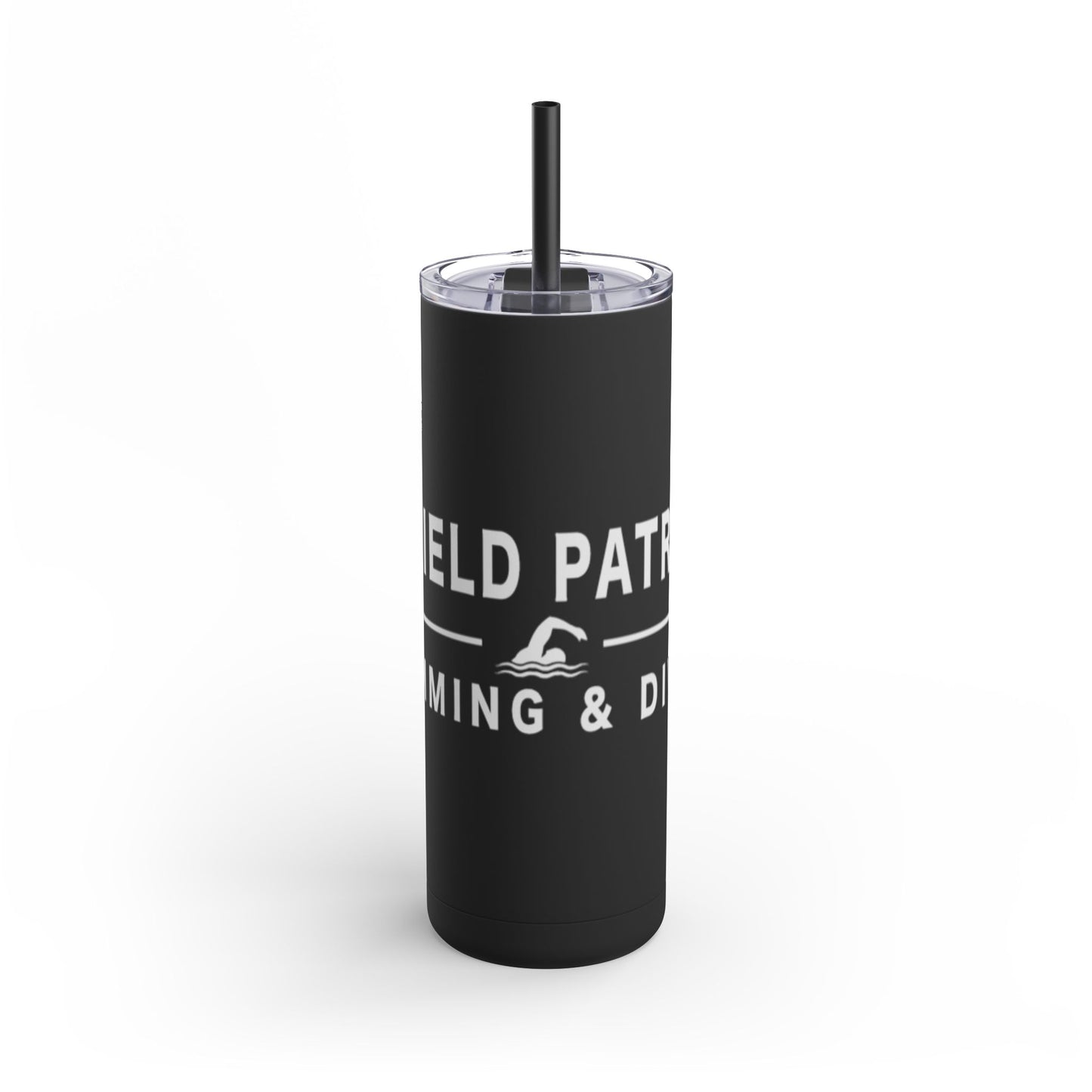 Swim and Dive Skinny Matte Tumbler, 20oz