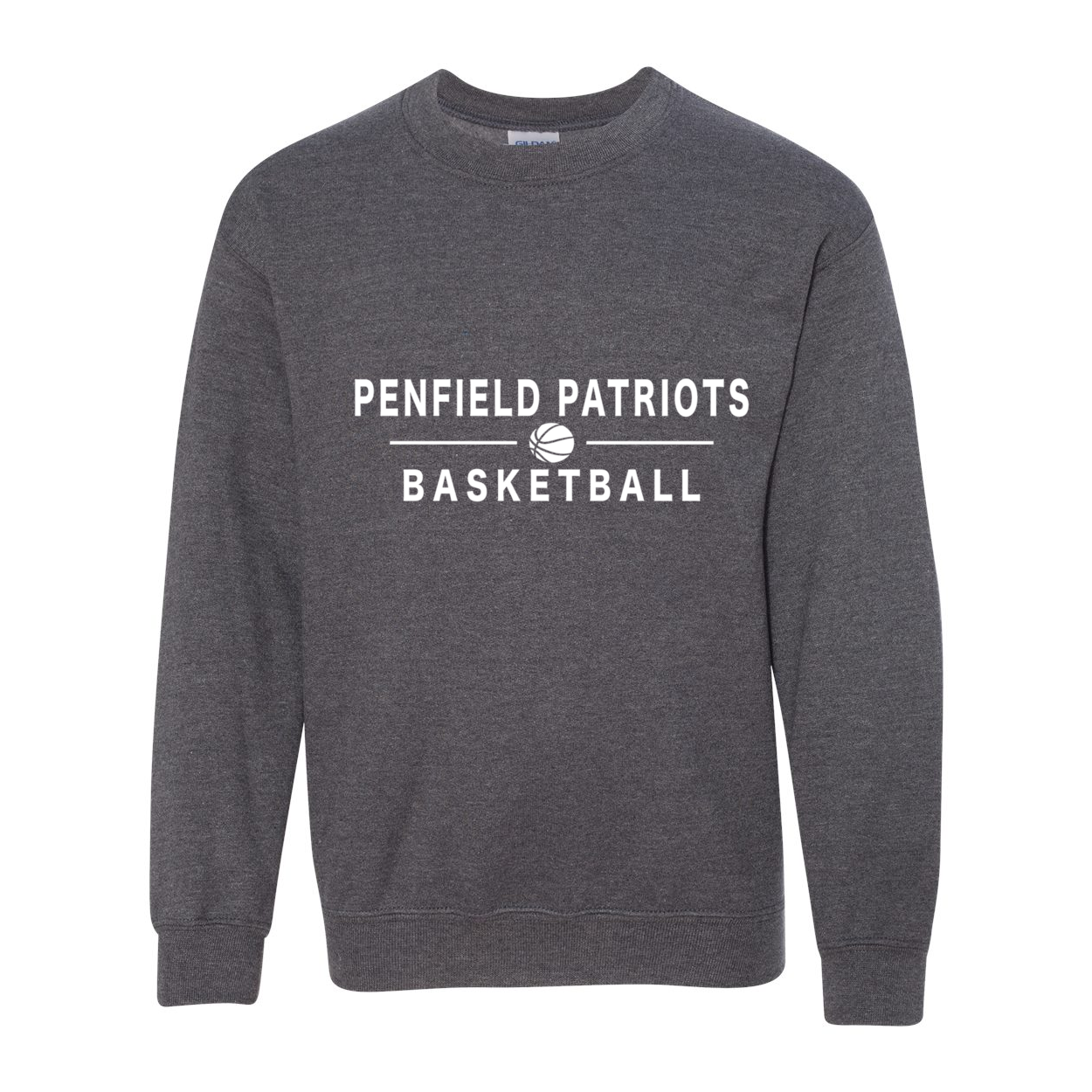 Basketball Youth Crewneck Sweatshirt