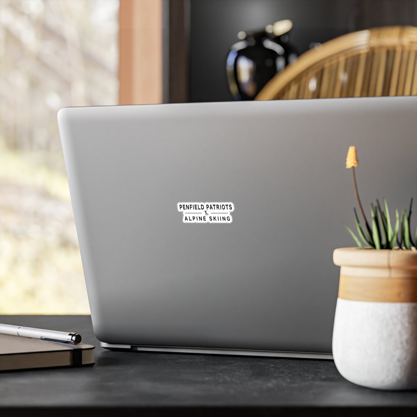 Alpine Skiing Vinyl Decal