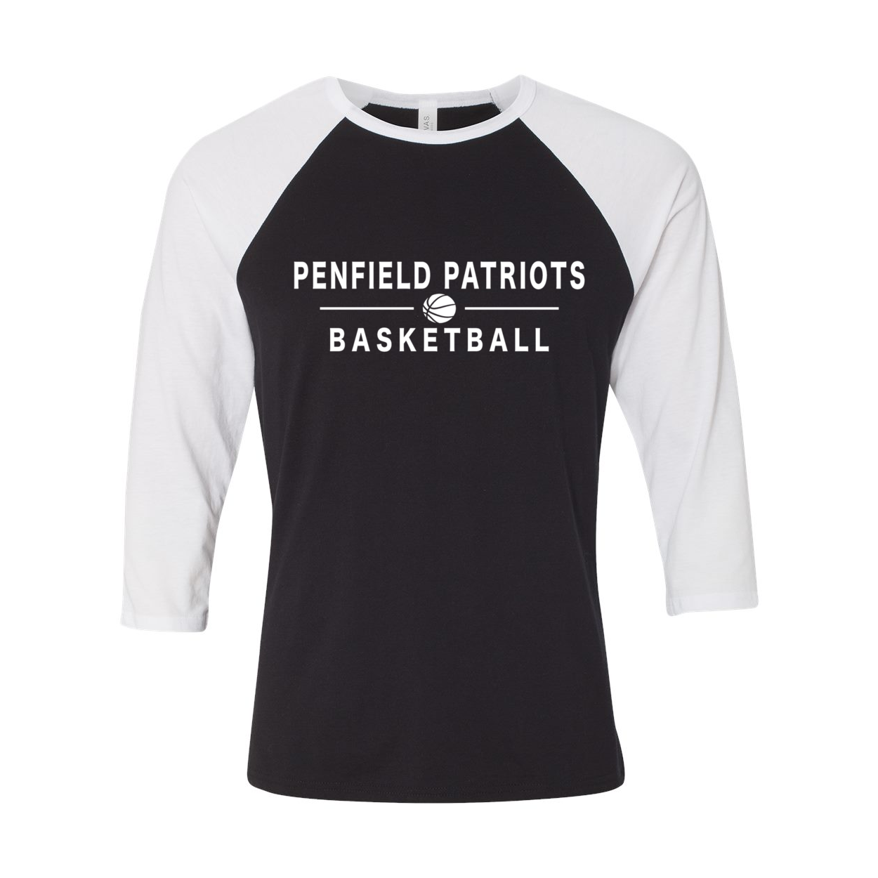 Basketball 3/4 Sleeve T-Shirt