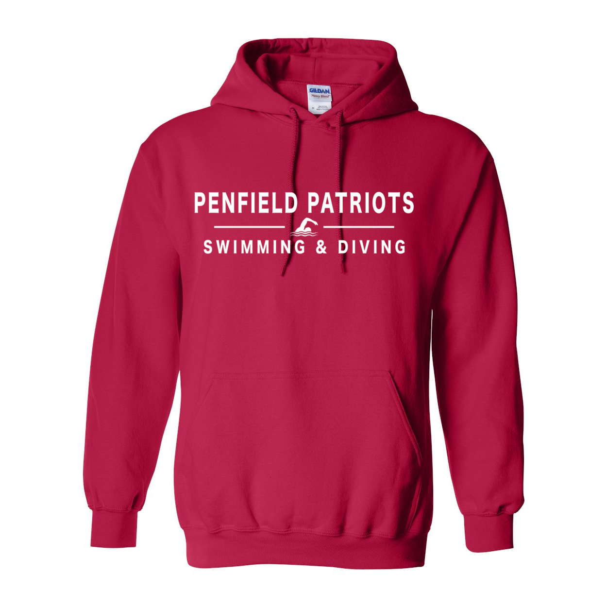 Swim and Dive Unisex Hooded Sweatshirt