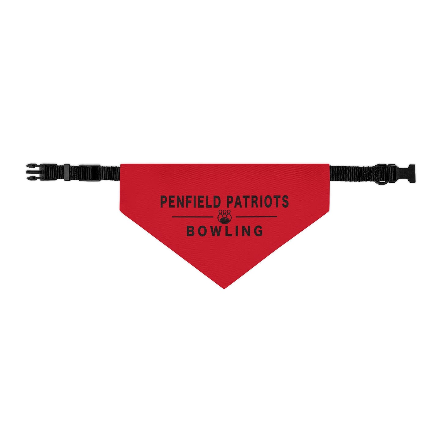 Bowling Pet Bandana Collar
