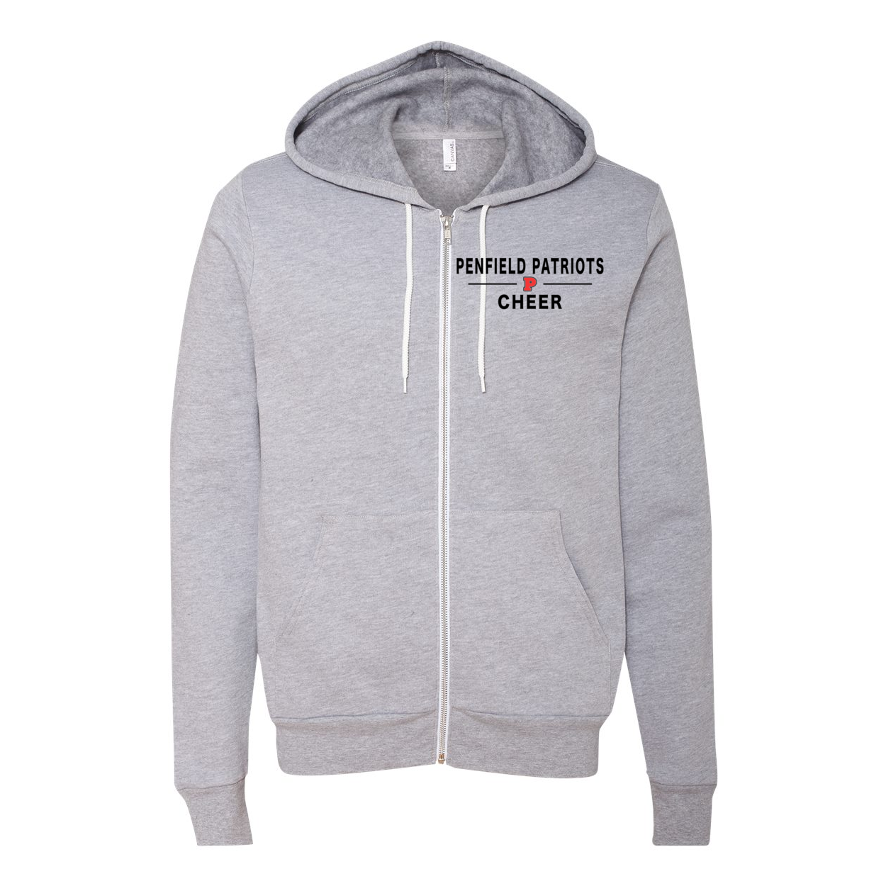 Cheer Unisex Full-Zip Hooded Sweatshirt