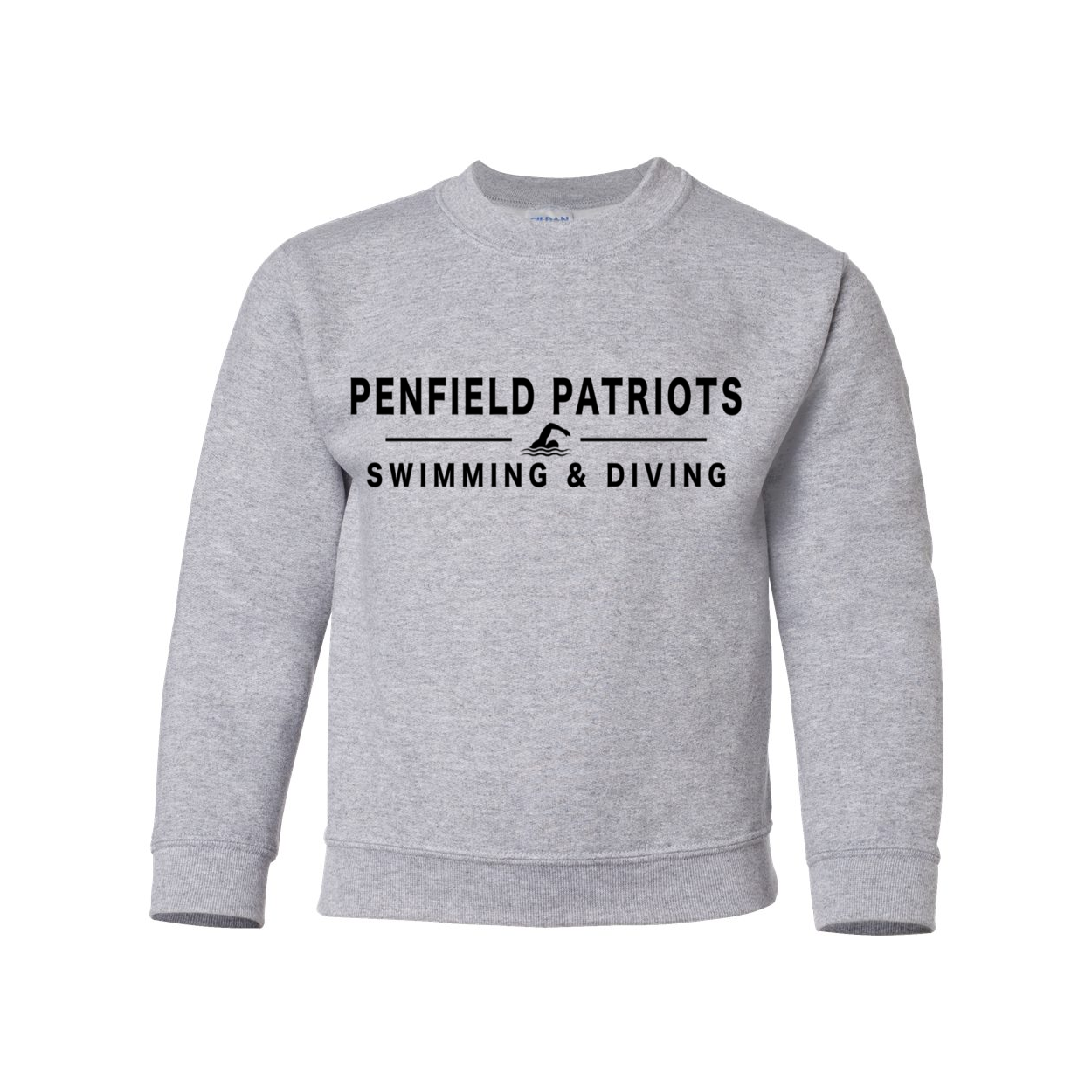 Swim and Dive Youth Crewneck Sweatshirt
