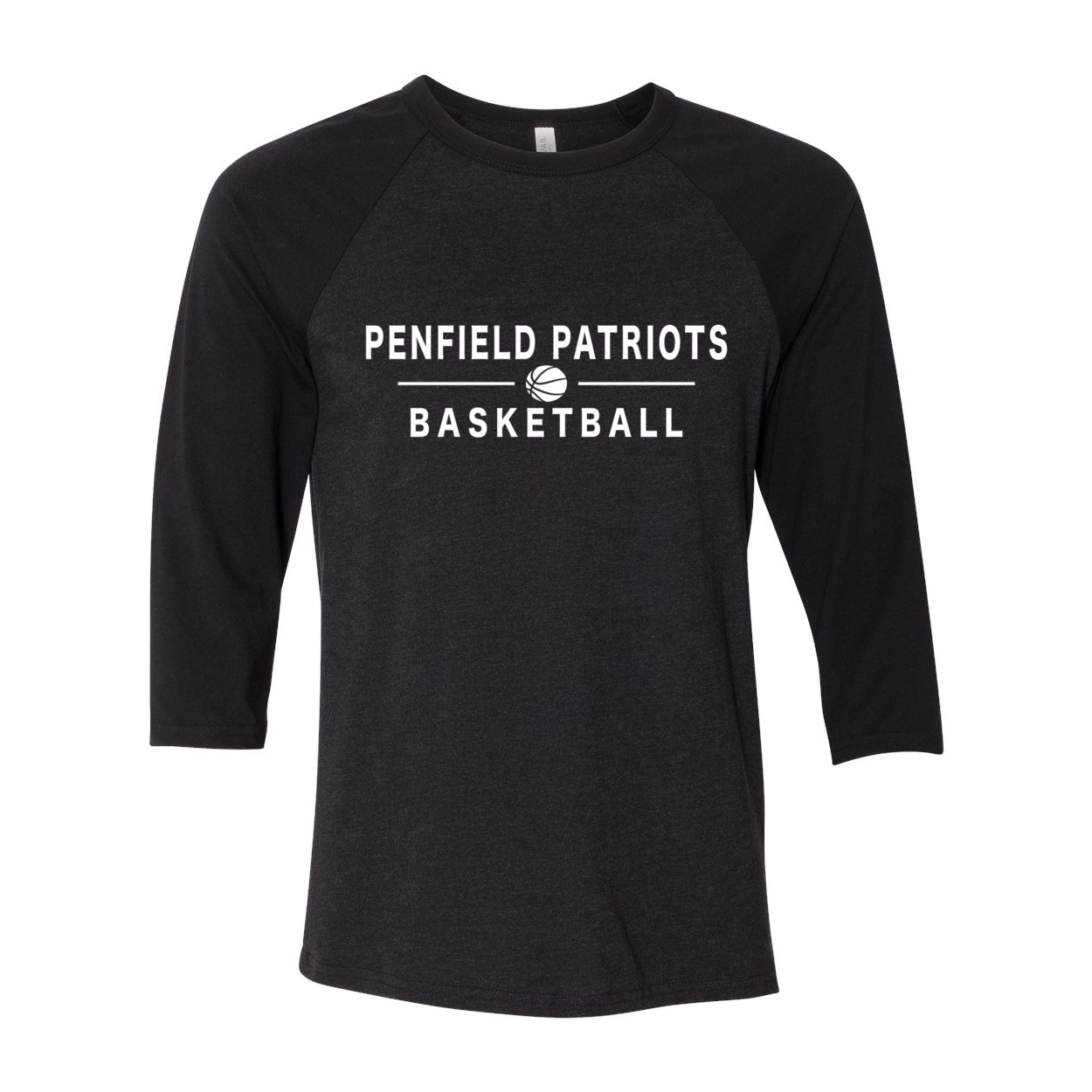 Basketball 3/4 Sleeve T-Shirt