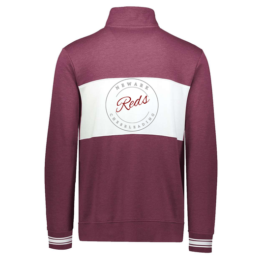 Newark Ivy League Fleece Colorblocked Quarter-Zip Sweatshirt