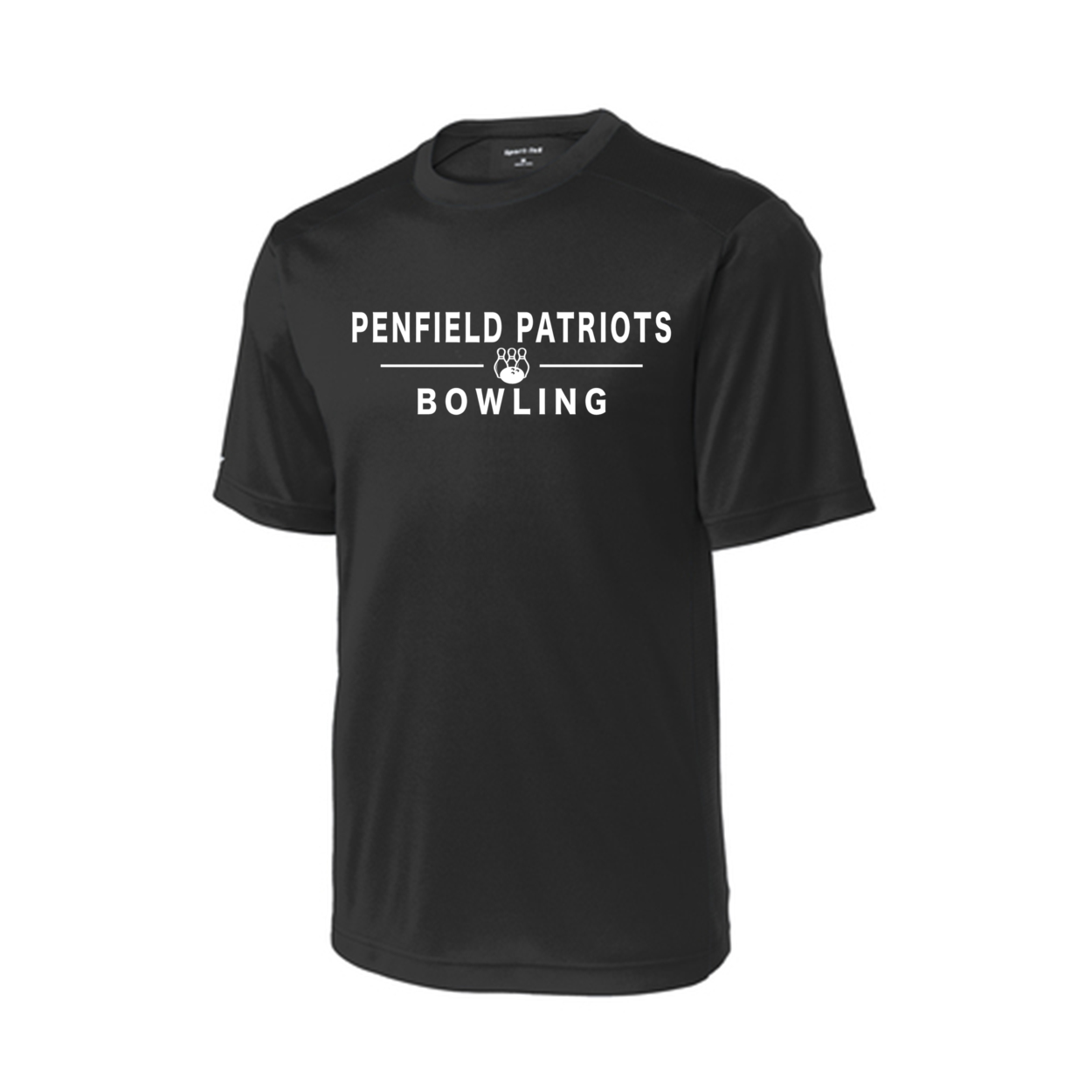 Bowling Mens Sport-Tek® PosiCharge® Elevate Tee