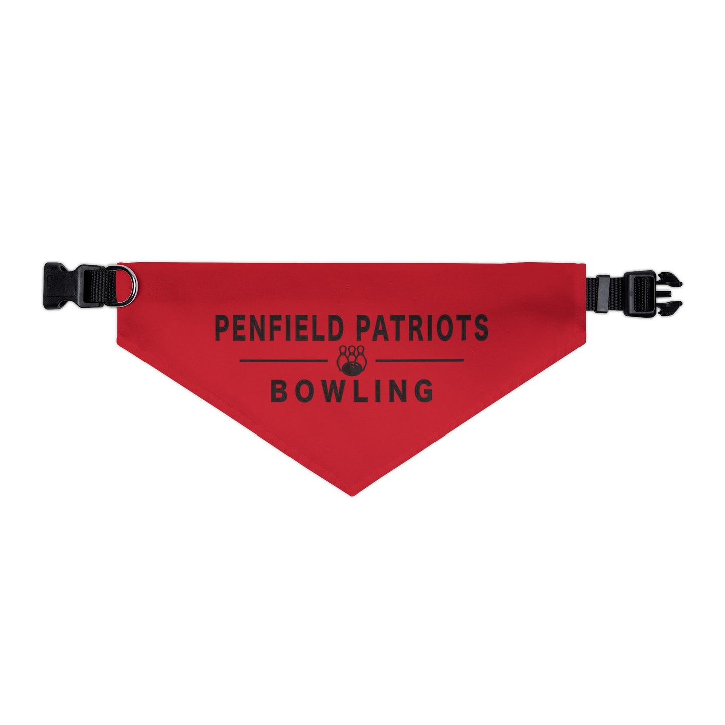 Bowling Pet Bandana Collar