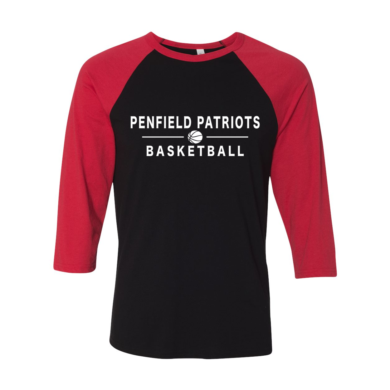 Basketball 3/4 Sleeve T-Shirt