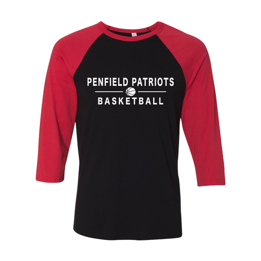 Basketball 3/4 Sleeve T-Shirt