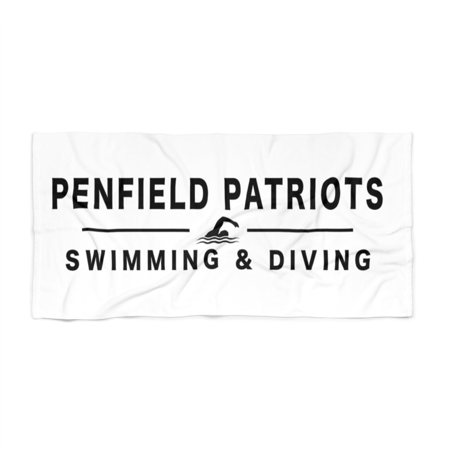 Swim and Dive Beach Towel