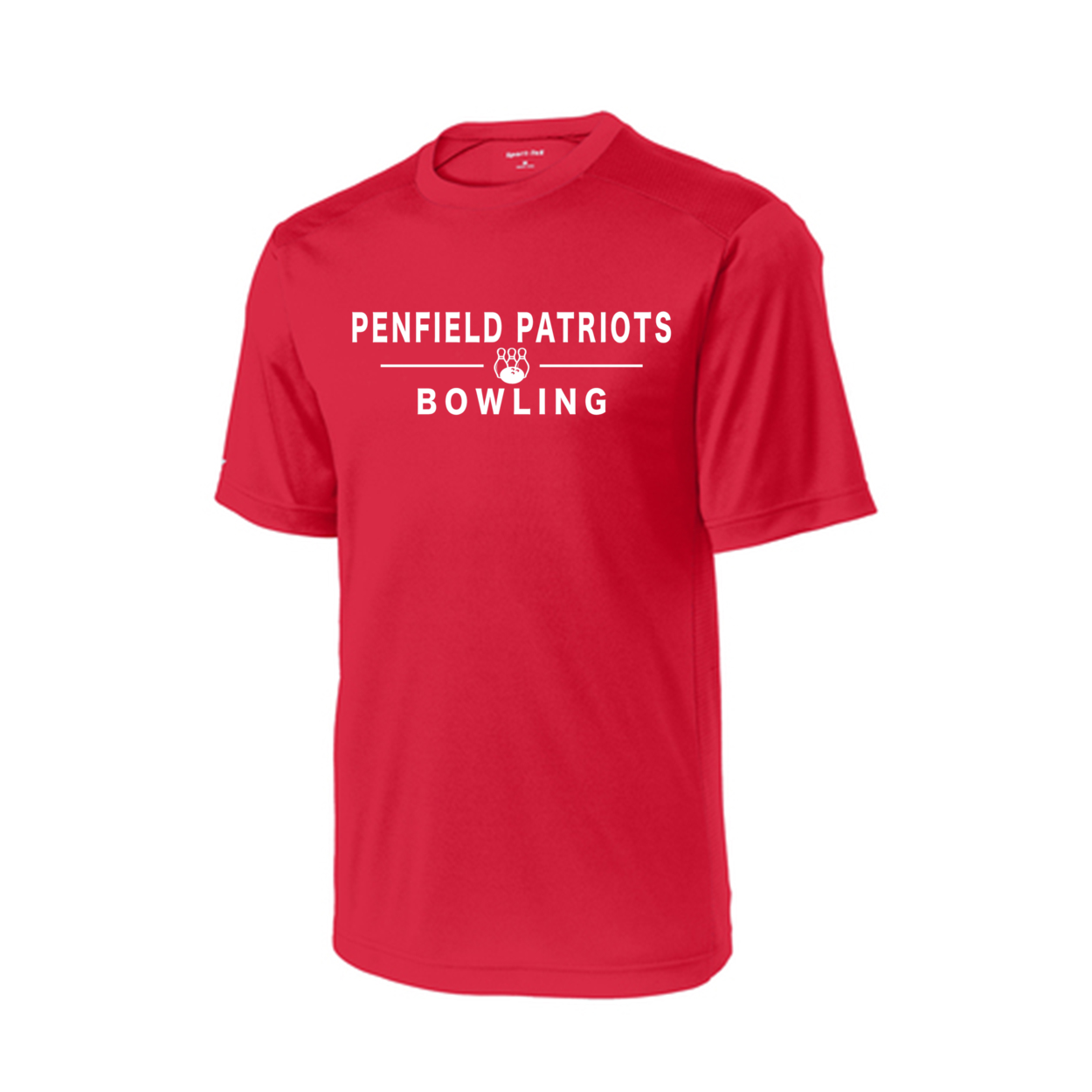 Bowling Mens Sport-Tek® PosiCharge® Elevate Tee