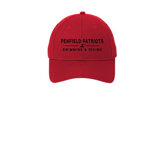 Swim and Dive Six-Panel Twill Cap