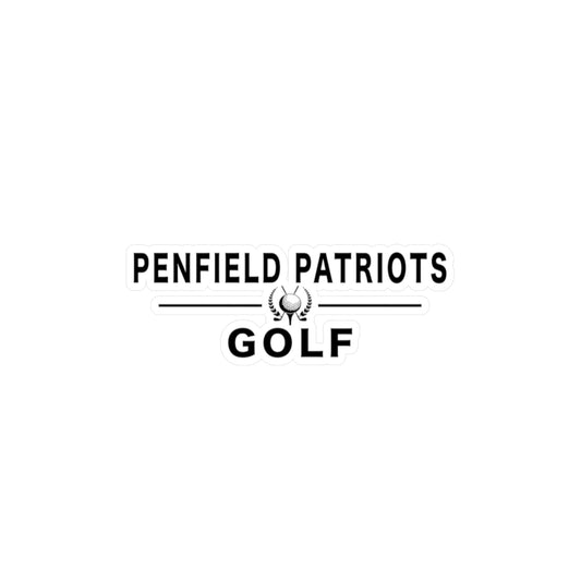 Golf Kiss-Cut Vinyl Decals