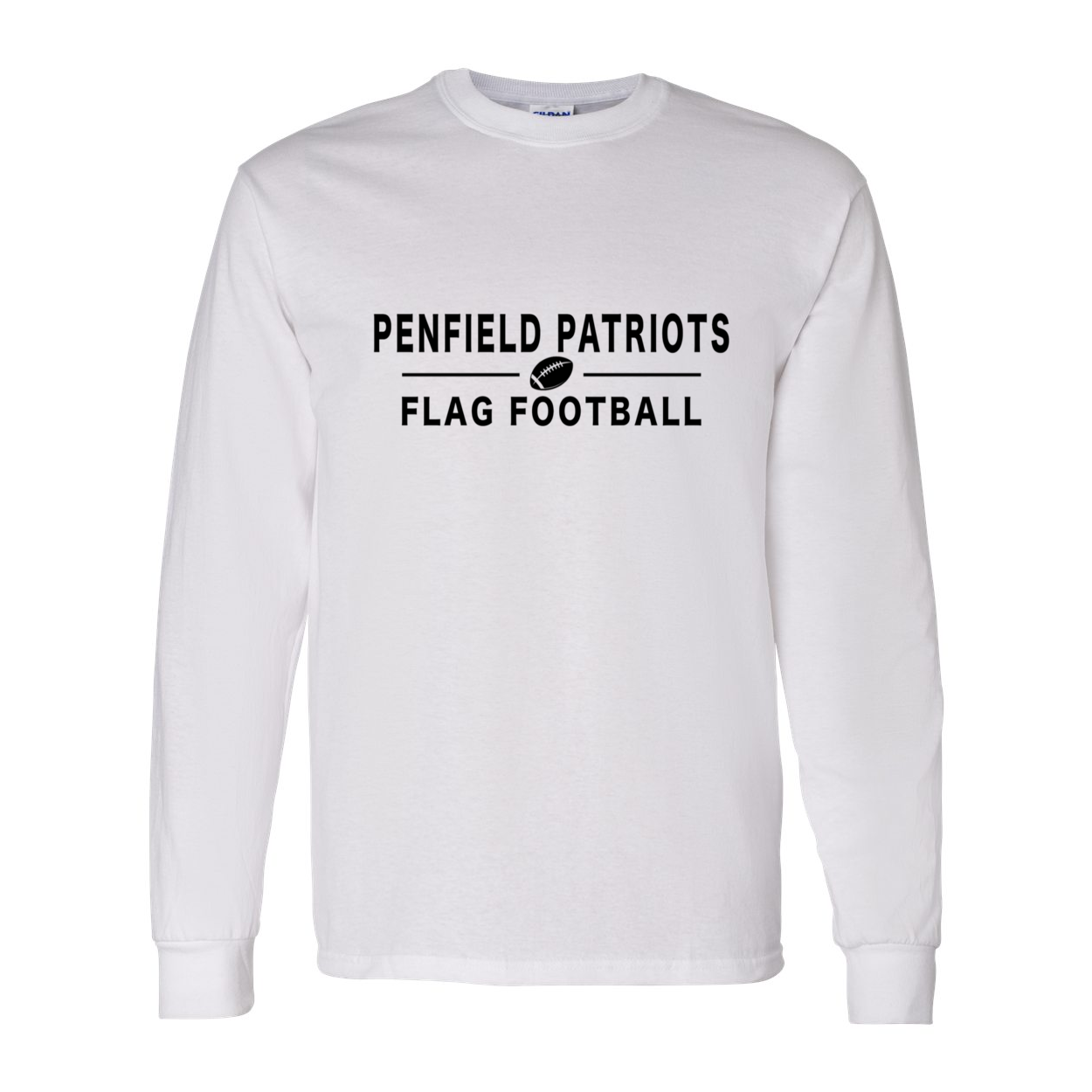 Flag Football Unisex Long Sleeve T-Shirt