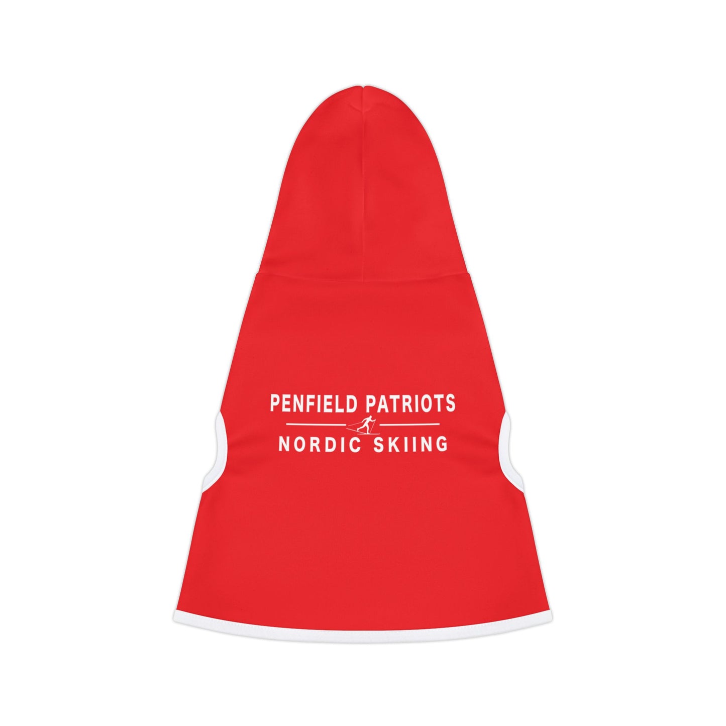 Nordic Skiing Pet Hoodie