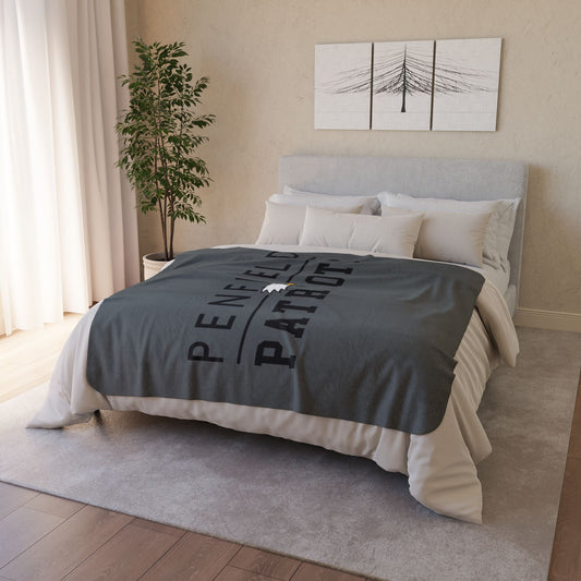 Patriots Fleece Sherpa Blanket
