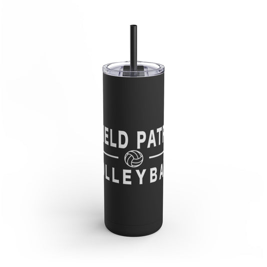 Volleyball Skinny Matte Tumbler, 20oz