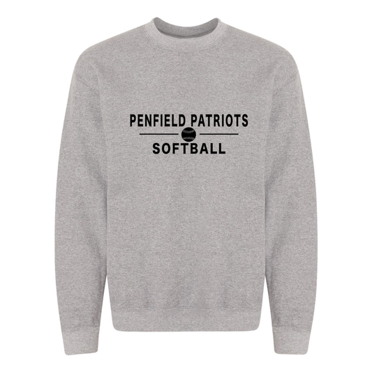 Softball Unisex Crewneck Sweatshirt
