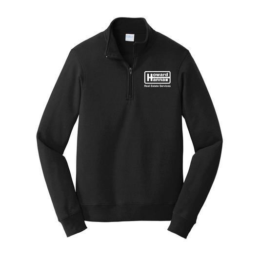 Howard Hanna Unisex Fleece 1/4-Zip Pullover Sweatshirt
