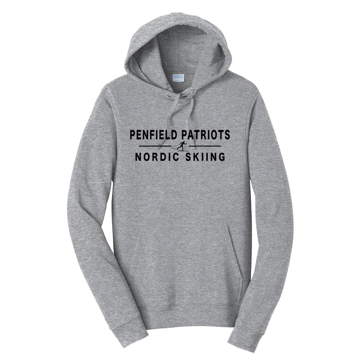 Nordic Skiing Unisex Hooded Sweatshirt