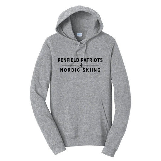 Nordic Skiing Unisex Hooded Sweatshirt