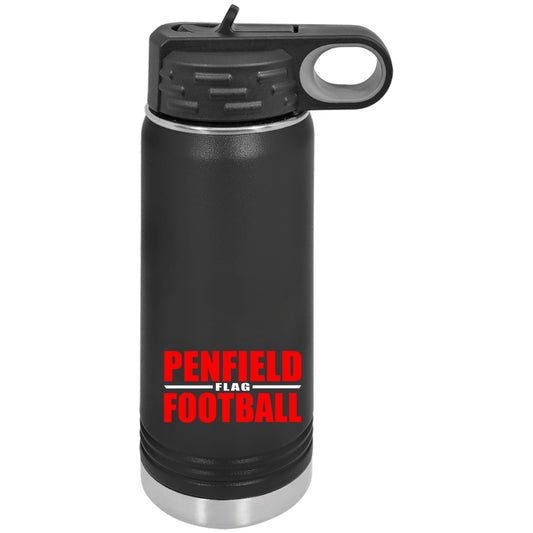 Flag Football 20 oz. Water Bottle