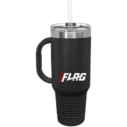 Flag Football 40 oz Travel Mug
