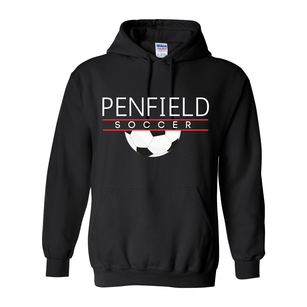 Penfield Youth Soccer-  ADULT HOODED SWEATSHIRT