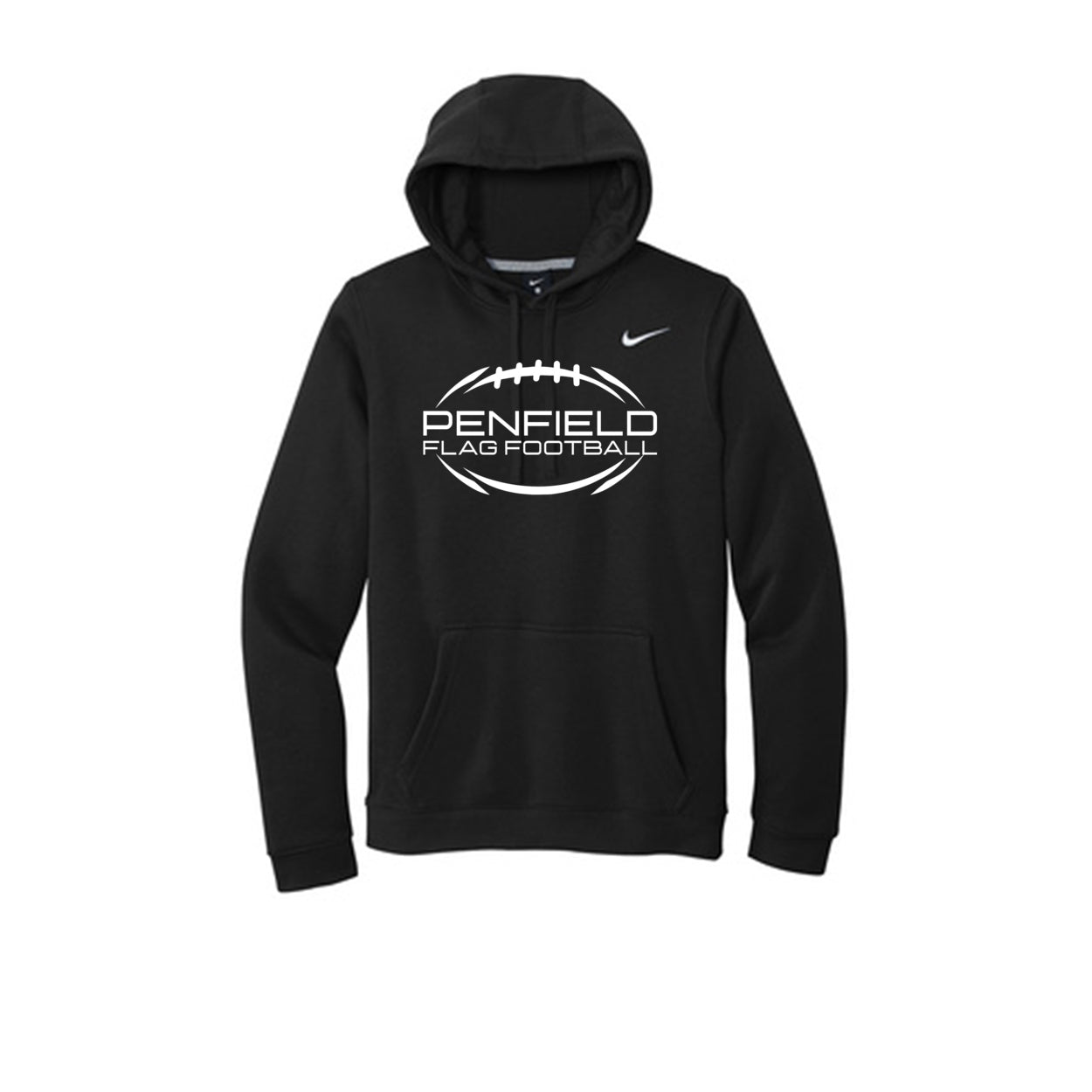 Flag Football Nike Unisex Hooded Sweatshirt