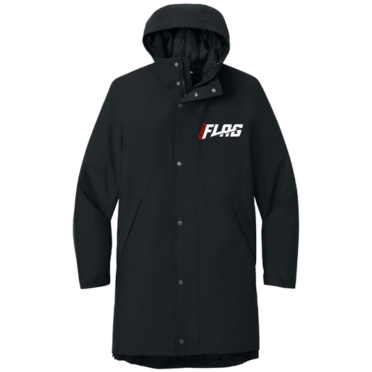 Flag NFL Logo Waterproof Insulated Sideline Parka