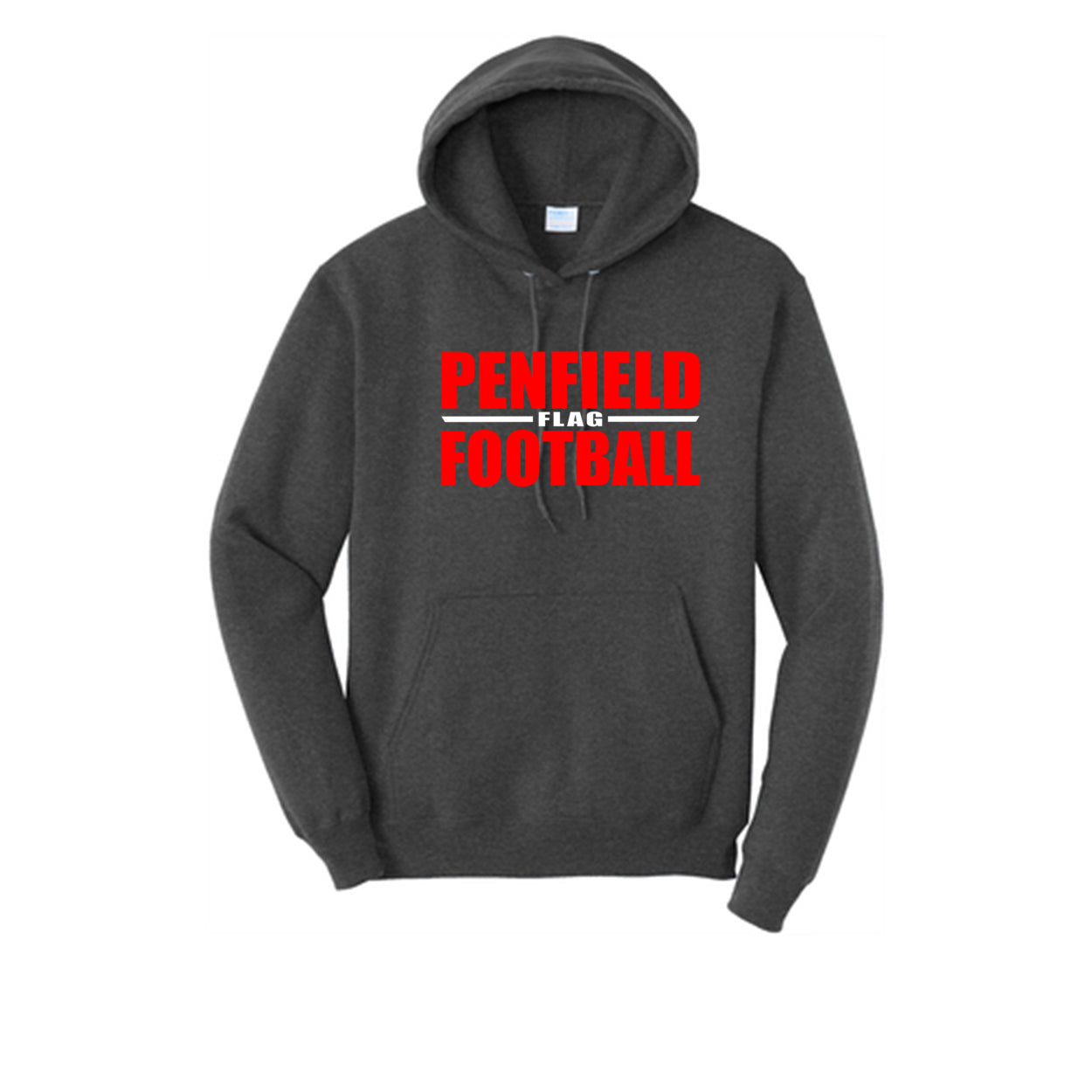 Flag Football Unisex Hooded Sweatshirt