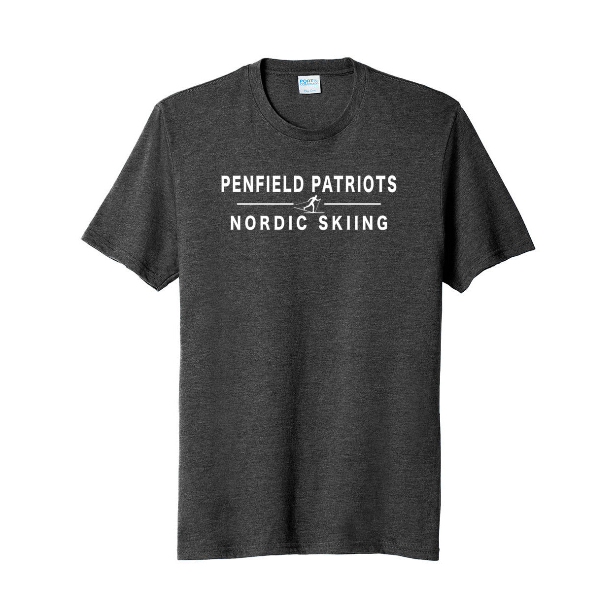 Nordic Skiing Unisex Cotton T-Shirt