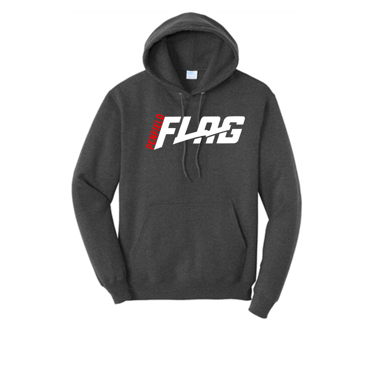Flag Football Unisex Hooded Sweatshirt